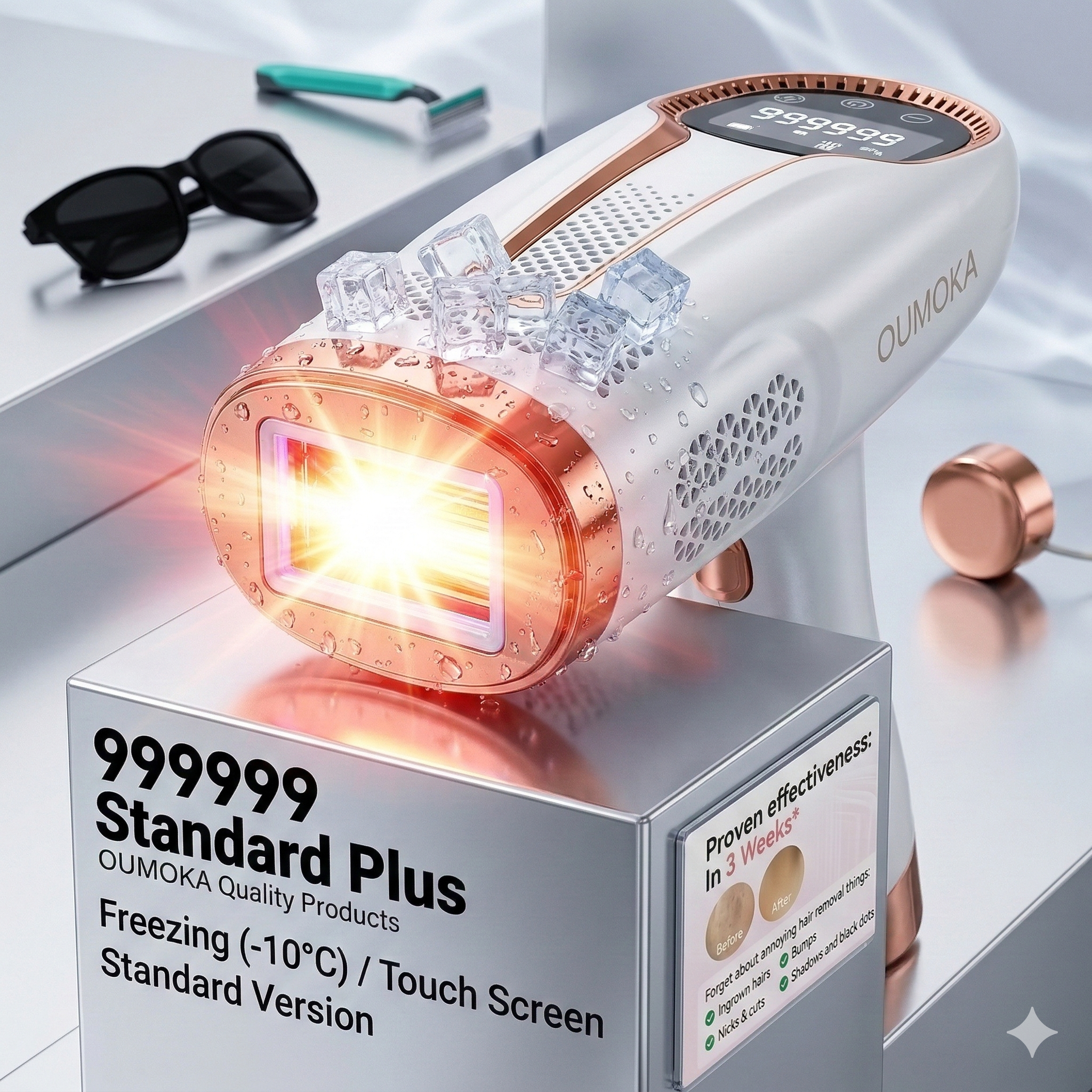 Utilisation sur les jambes